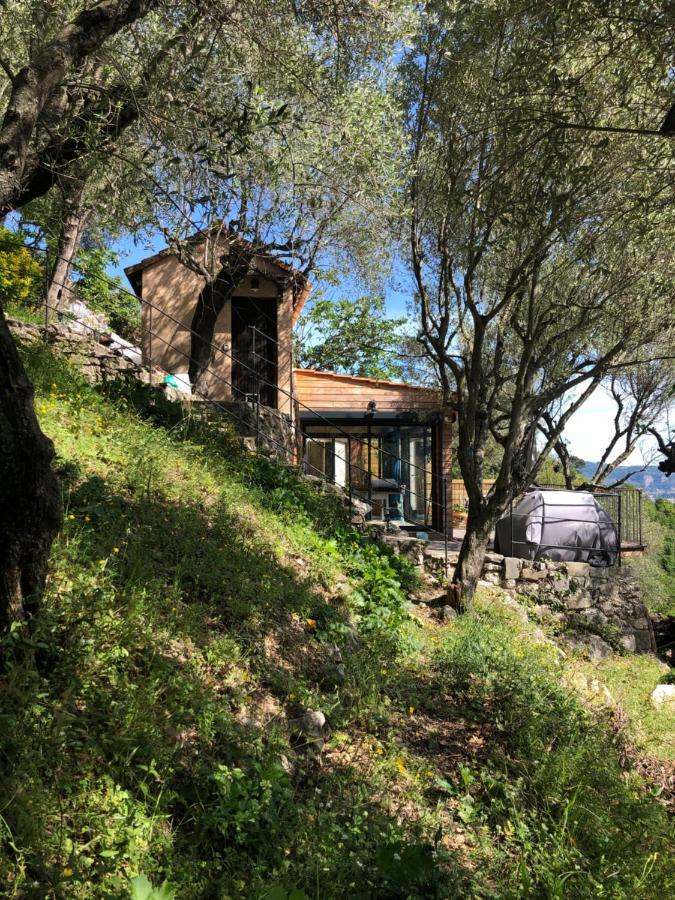Cabane De L Esteron Gilette Экстерьер фото